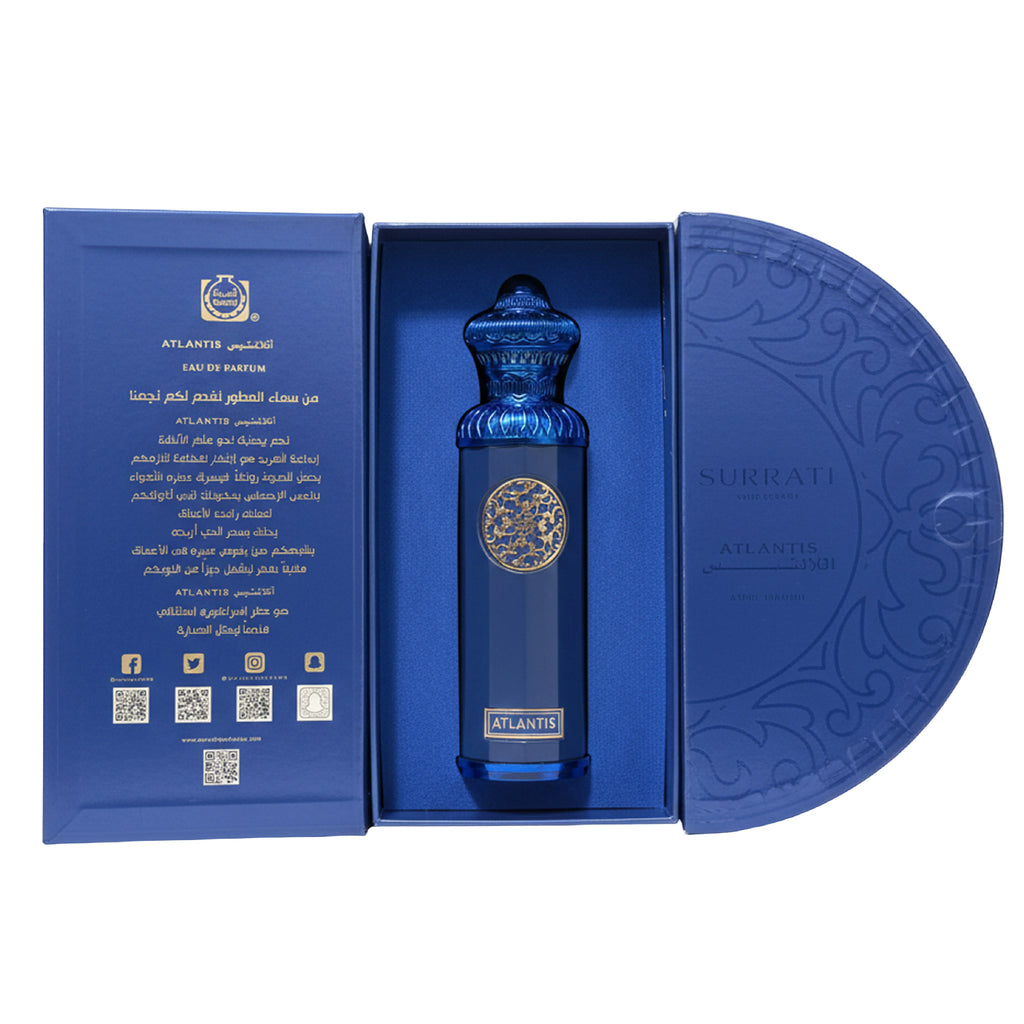 Surrati Atlantis Eau De Parfum 140ml | Luxury Arabic Perfume