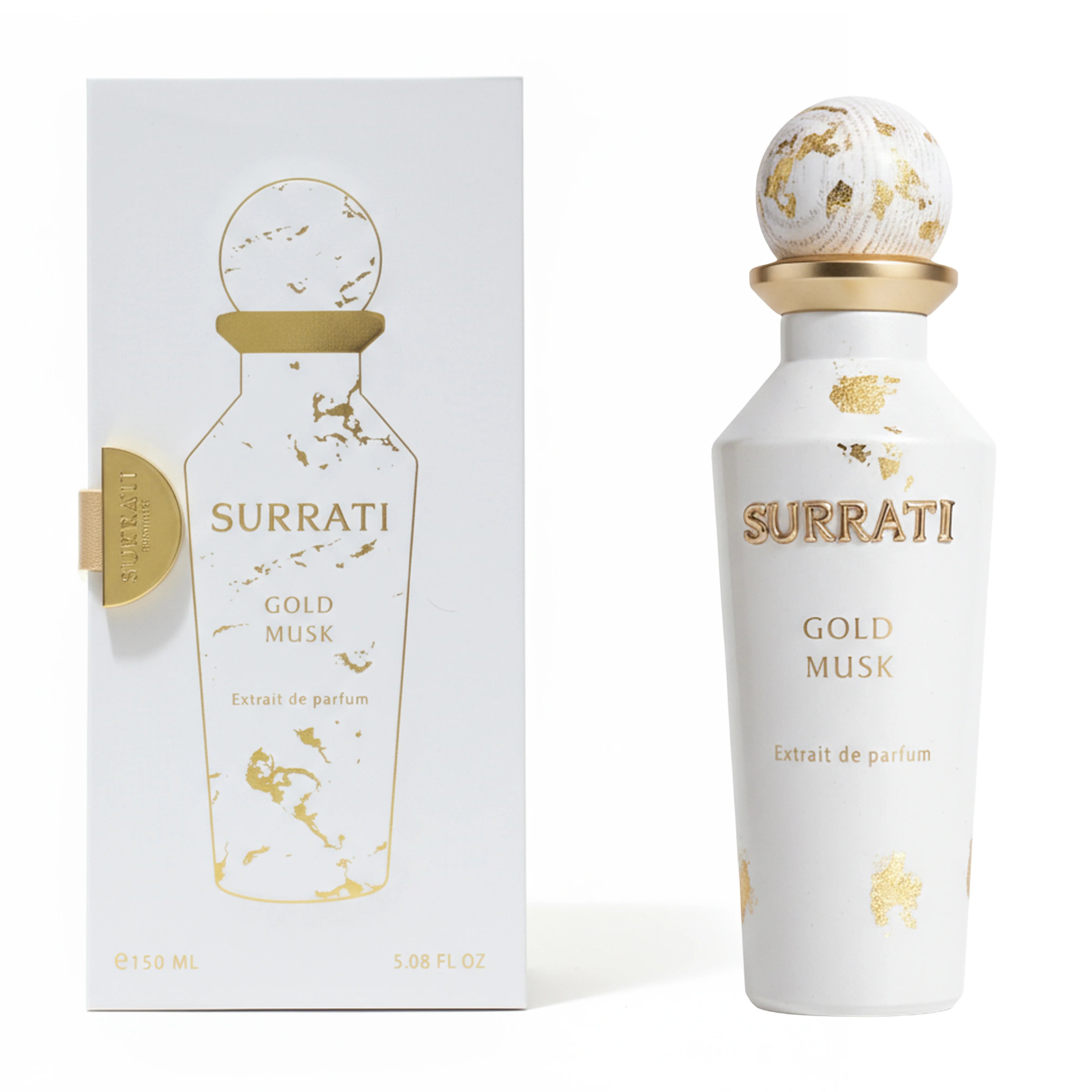 Surrati Gold Musk Extrait de Parfum 150ml | Luxury Arabic Perfume
