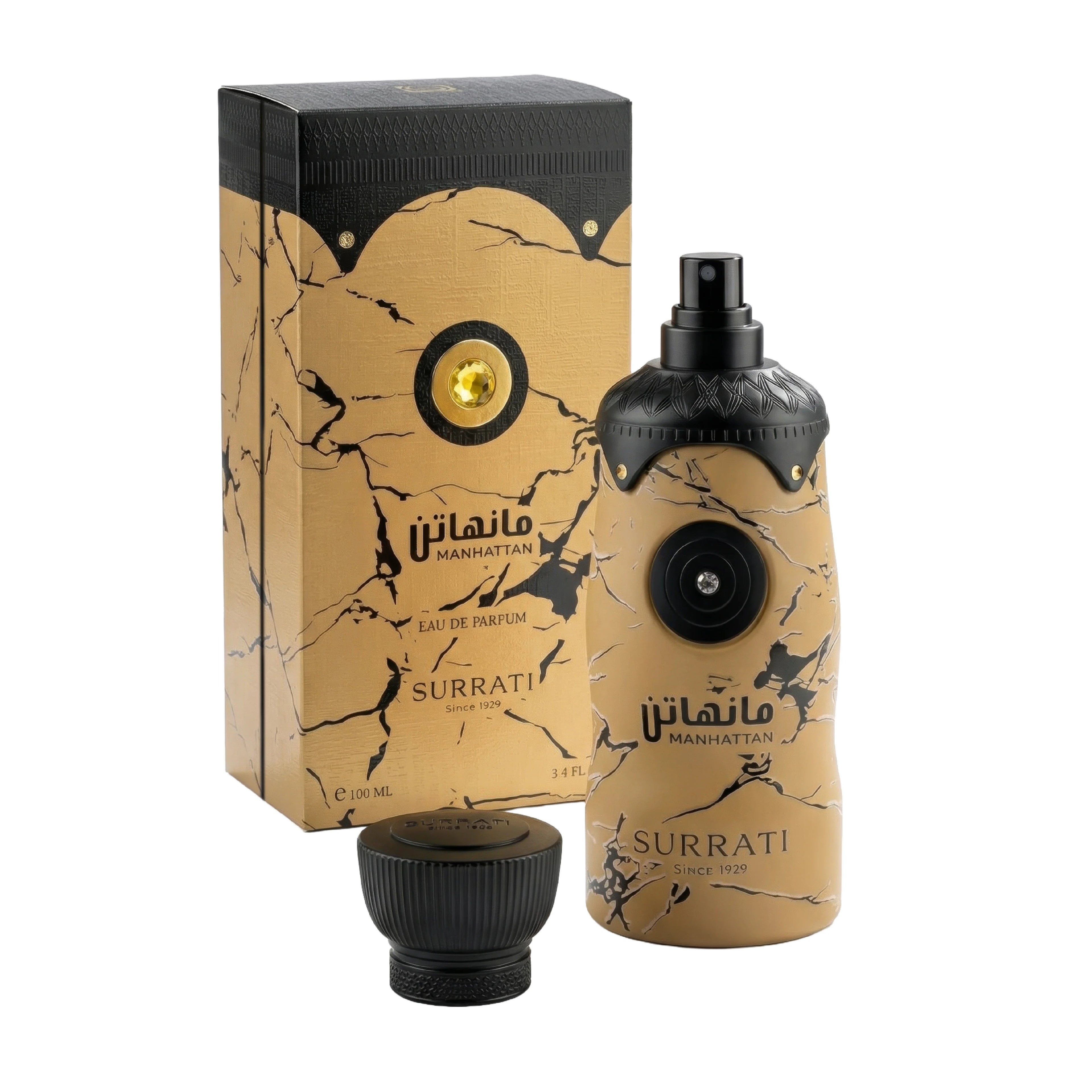 Surrati Manhattan Eau De Parfum 100ml | Luxury Arabic Perfume